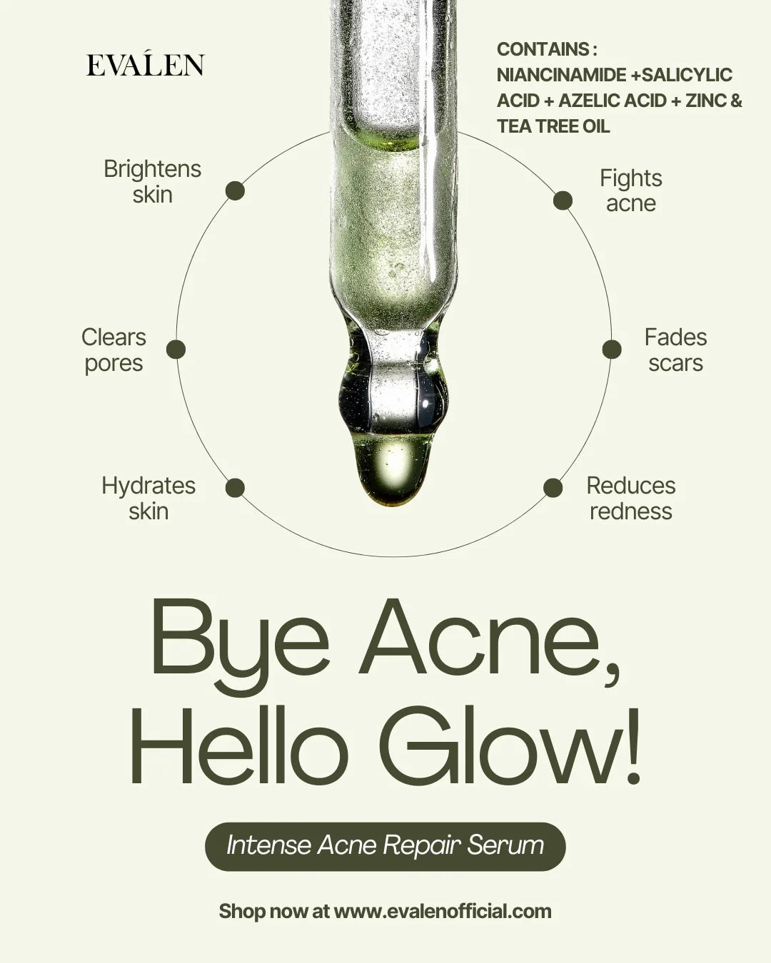 Intense Acne Repair Serum (30ml)