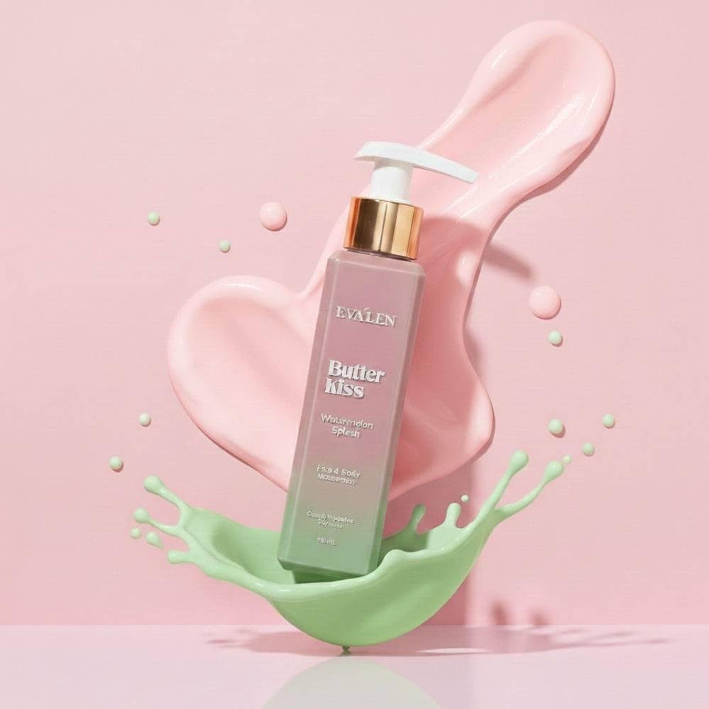 EVALEN – Butter Kiss Moisturizer (Watermelon Splash)100ml (Copy) - Image 2